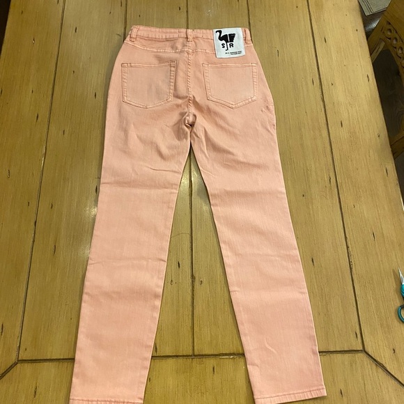 Free People Sandrine Rose Womens Embroidered Jeans Ankle New 29 virgin l… - Picture 5 of 15